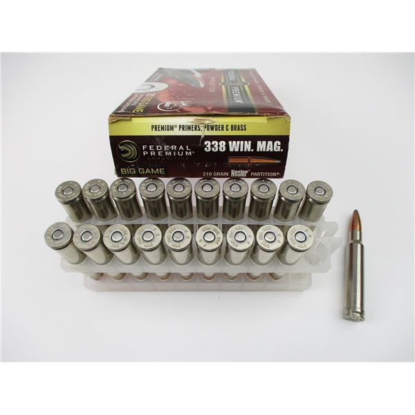 FEDERAL PREMIUM .338 WIN MAG AMMO