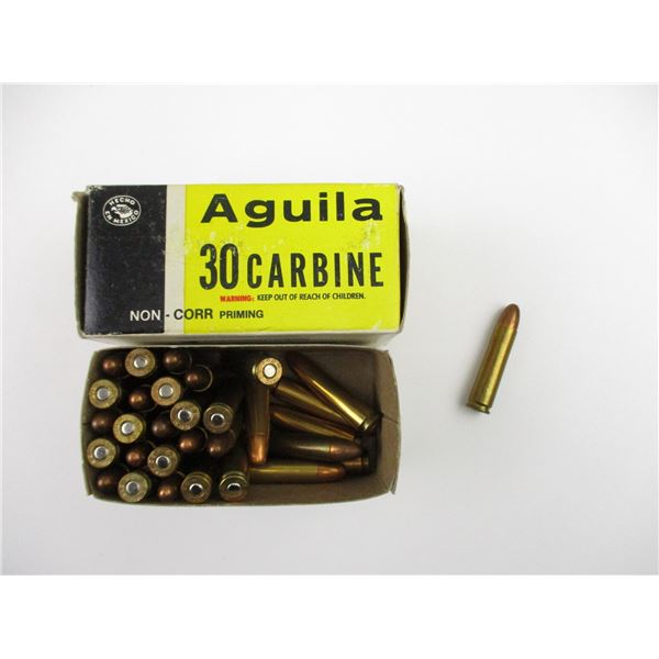 AGUILA .30 CARBINE AMMO