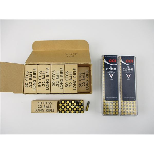 ASSORTED .22 AMMO LOT