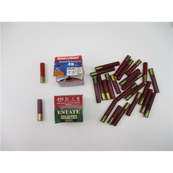 ASSORTED .410 GA SHOTSHELLS