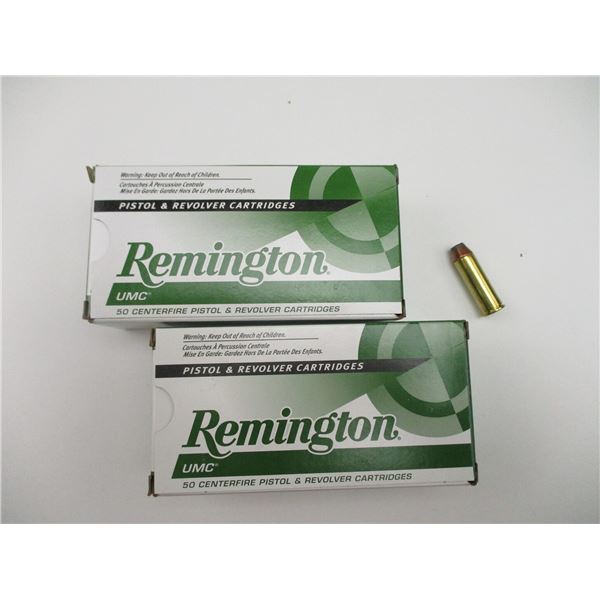 REMINGTON UMC .44 REM MAG AMMO