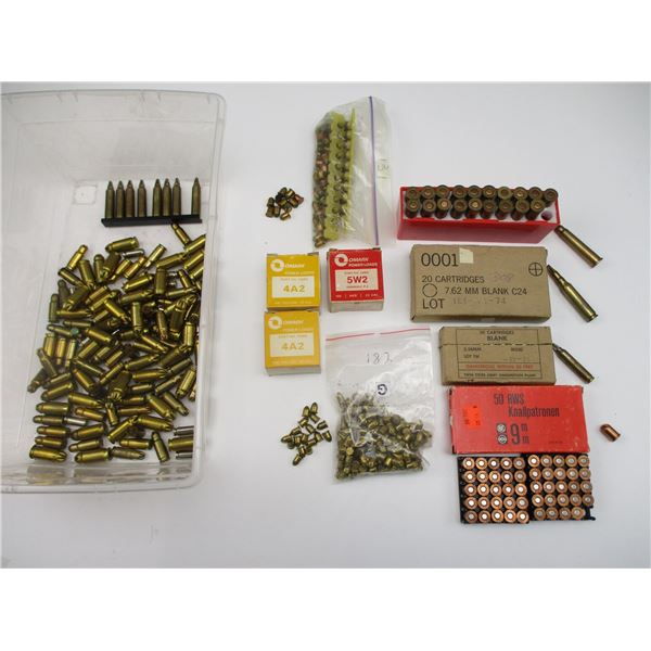 ASSORTED BLANKS LOT