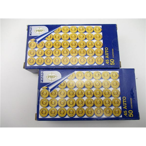 DENEL PMP .45 AUTO AMMO LOT
