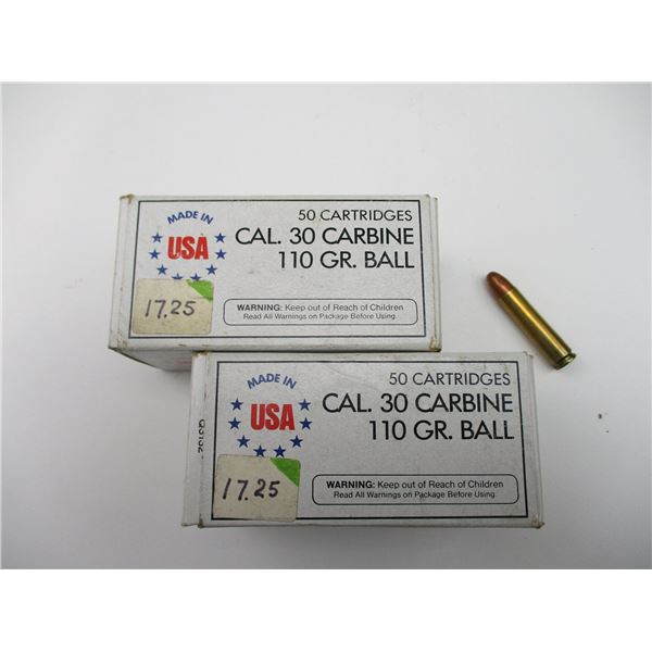 .30 CARBINE AMMO LOT