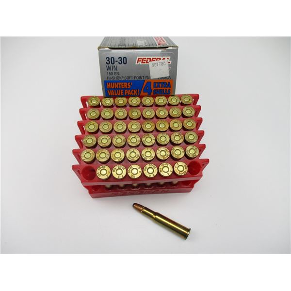 FEDERAL CLASSIC .30-30 WIN AMMO LOT