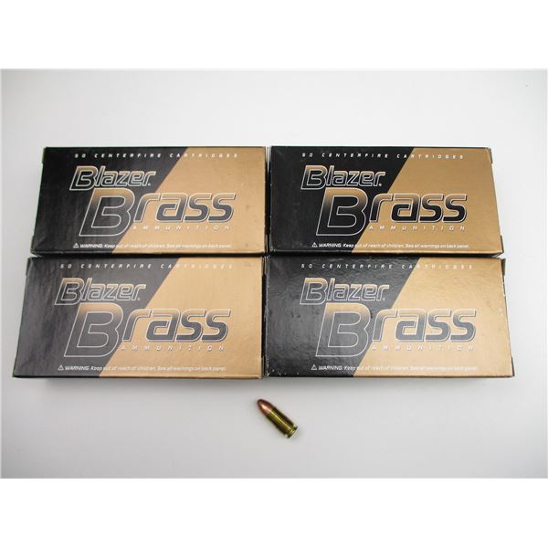 BLAZER BRASS 9MM AMMO LOT