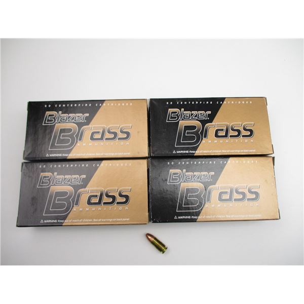 BLAZER BRASS 9MM AMMO LOT