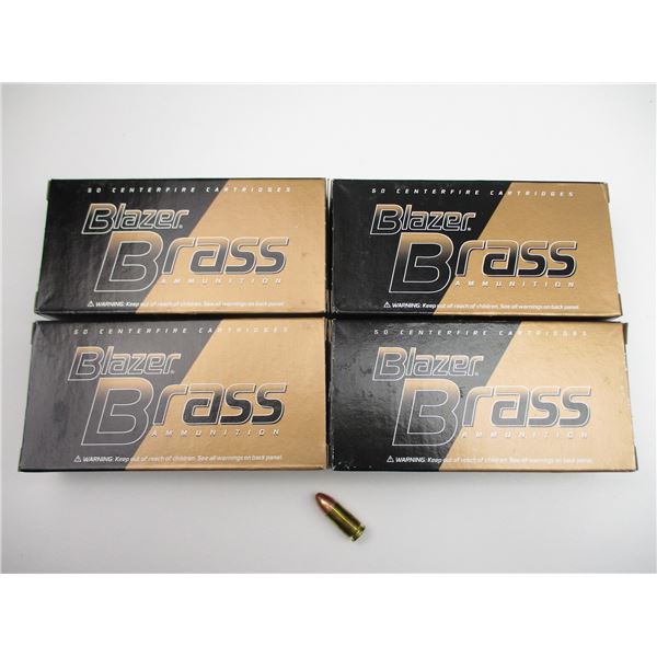 BLAZER BRASS 9MM AMMO LOT
