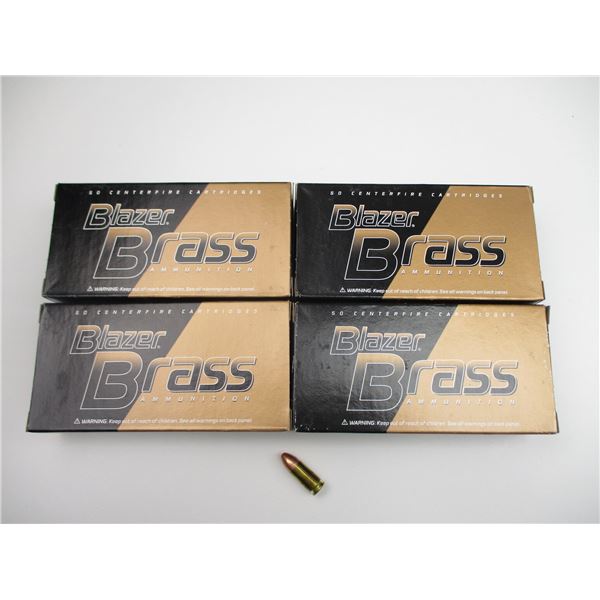 BLAZER BRASS 9MM AMMO LOT