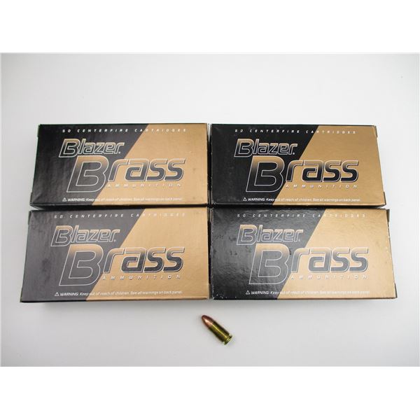 BLAZER BRASS 9MM AMMO LOT