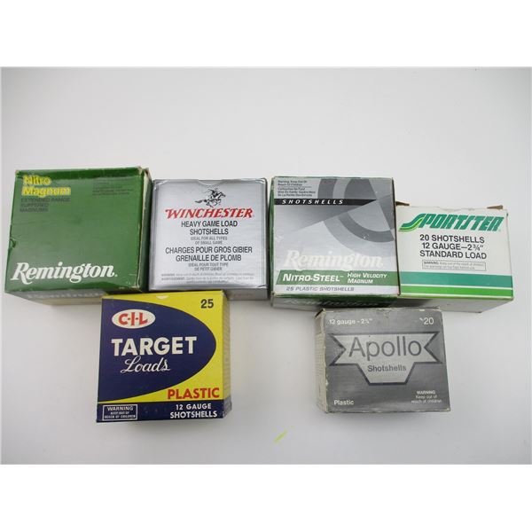 ASSORTED SHOTSHELLS LOT