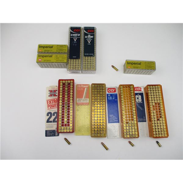 ASSORTED .22 AMMO LOT