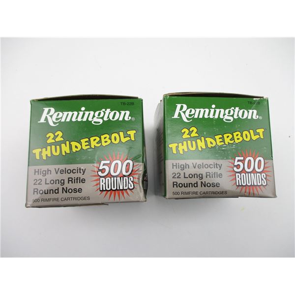 REMINGTON .22 THUNDERBOLT AMMO
