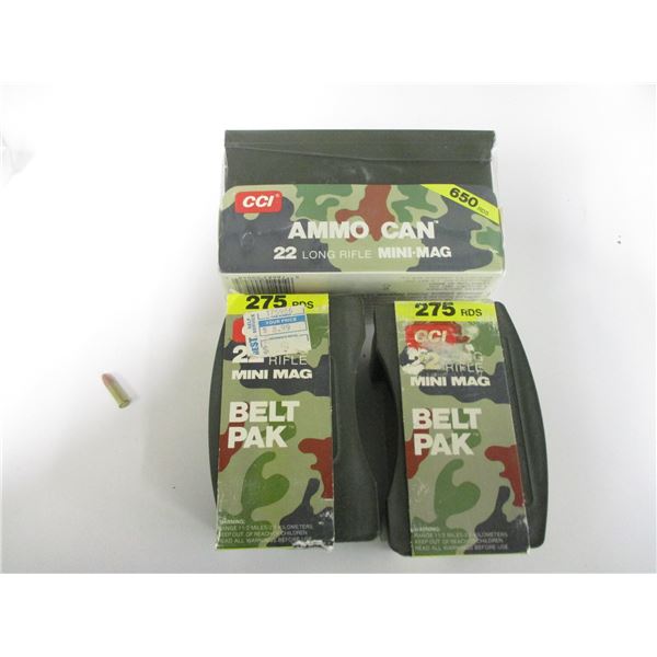 CCI .22 LR MINI-MAG AMMO
