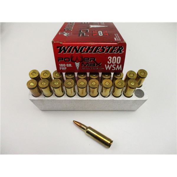 WINCHESTER POWERMAX .300 WSM AMMO