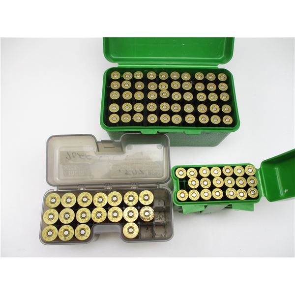 ASSORTED RELOADED AMMO LOT
