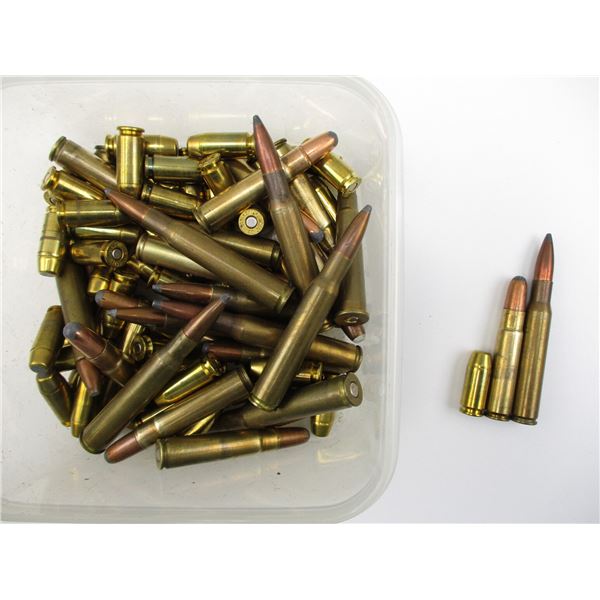 ASSORTED RELOADED AMMO LOT