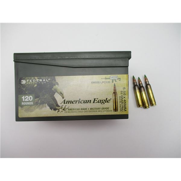 FEDERAL 5.56X45MM AMMO