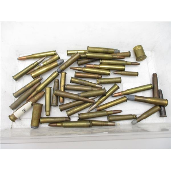 ASSORTED MILITARY AND VINTAGE AMMO LOT, ETC.