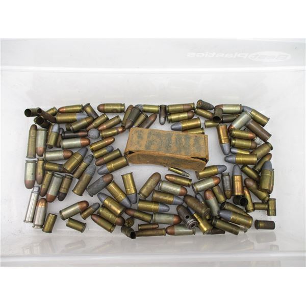 ASSORTED MILITARY PISTOL AMMO LOT
