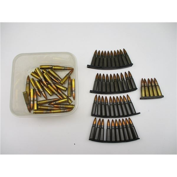 ASSORTED MILITARY 7.62X39MM AMMO LOT