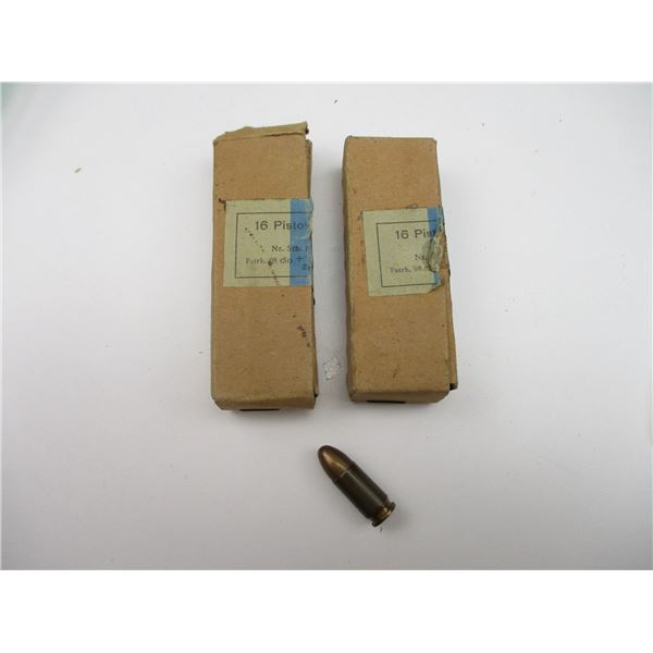GERMAN WWII 9MM AMMO LOT