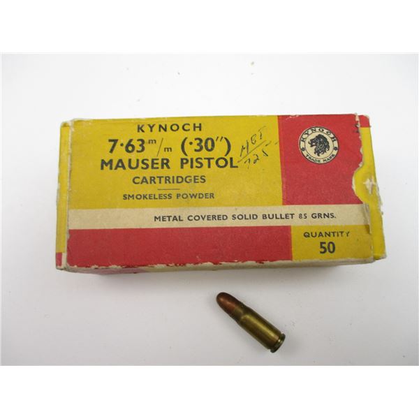 KYNOCH 7.63MM / .30 MAUSER AMMO