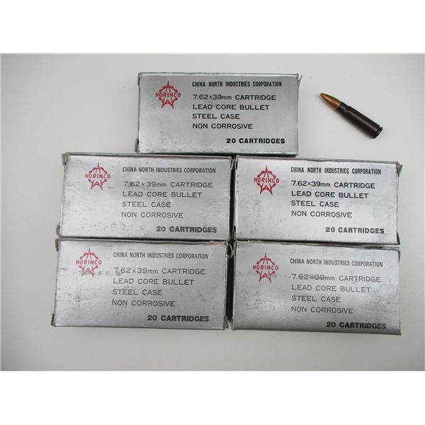 NORINCO 7.62X39MM AMMO LOT