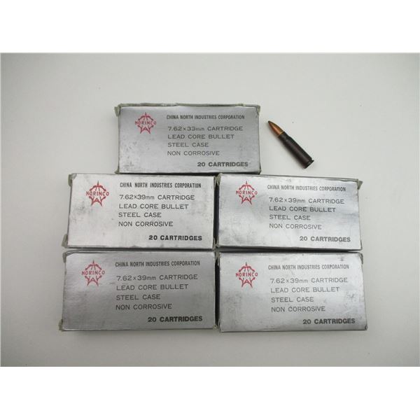 NORINCO 7.62X39MM AMMO LOT