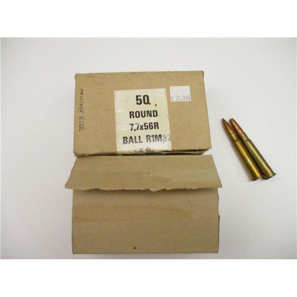 MILITARY .303 BRITISH AMMO LOT