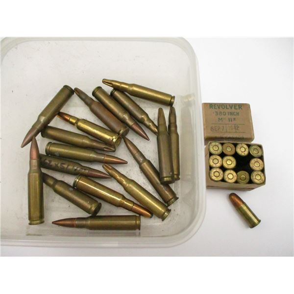 ASSORTED MILITARY AMMO LOT