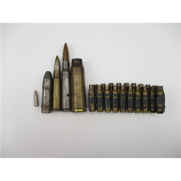 ASSORTED MILITARY DUMMY / INERT ROUNDS LOT