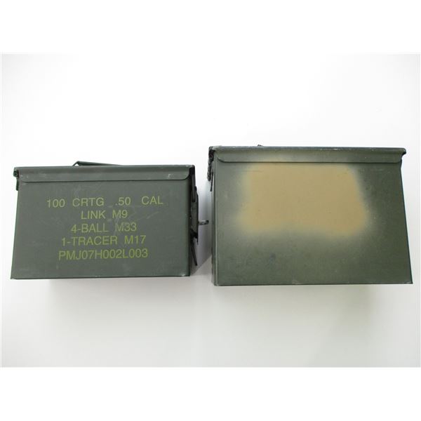 METAL AMMO TIN LOT WITH DUCK CALL
