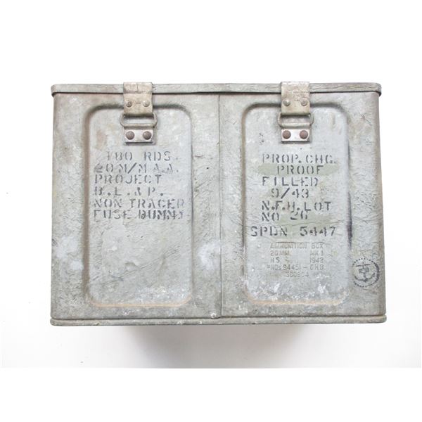 WWII DATED 20MM AMMO CAN