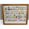 Image 2 : FRAMED GERMAN MEDAL DISPLAY ILLUSTRATION LOT