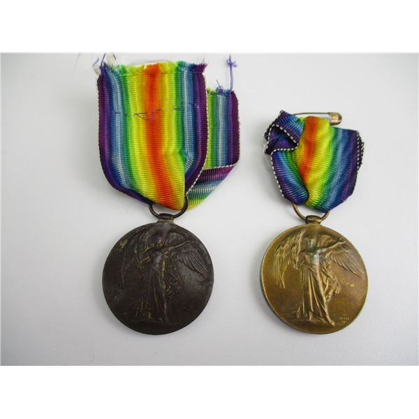 WWI VICTORY MEDAL LOT