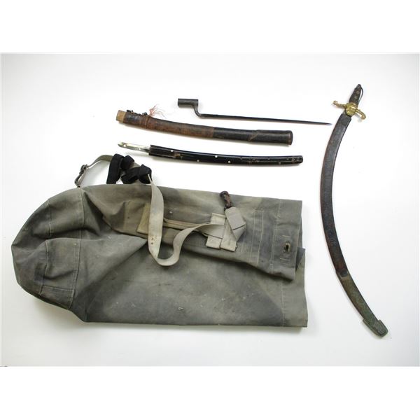 ASSORTED SWORD/BAYONET LOT