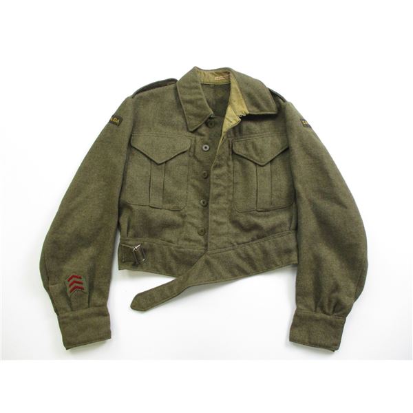 WWII CANADIAN BATTLE DRESS TUNIC