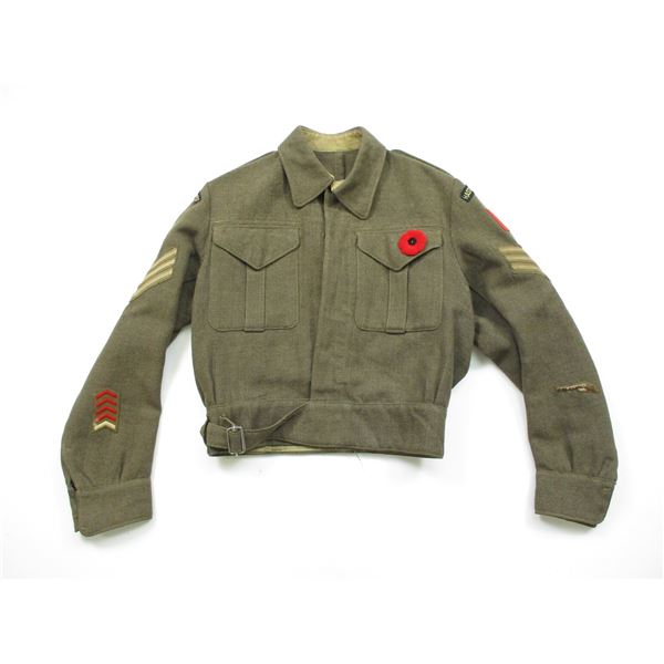 WWII CANADIAN BATTLE DRESS TUNIC