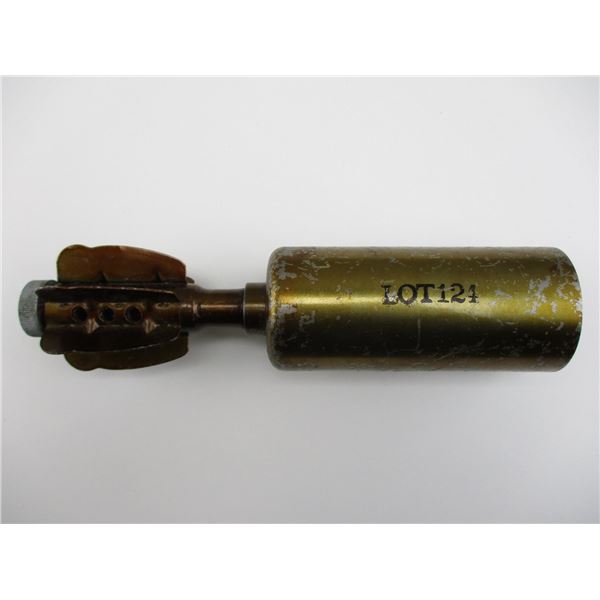 WWII 2  INERT MORTAR ROUND