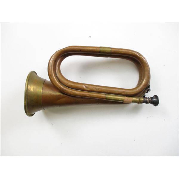 WWI TYPE CANADIAN MILITARY BUGLE