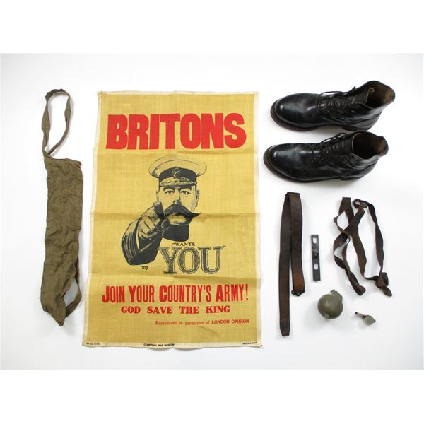 ASSORTED MILITARIA LOT