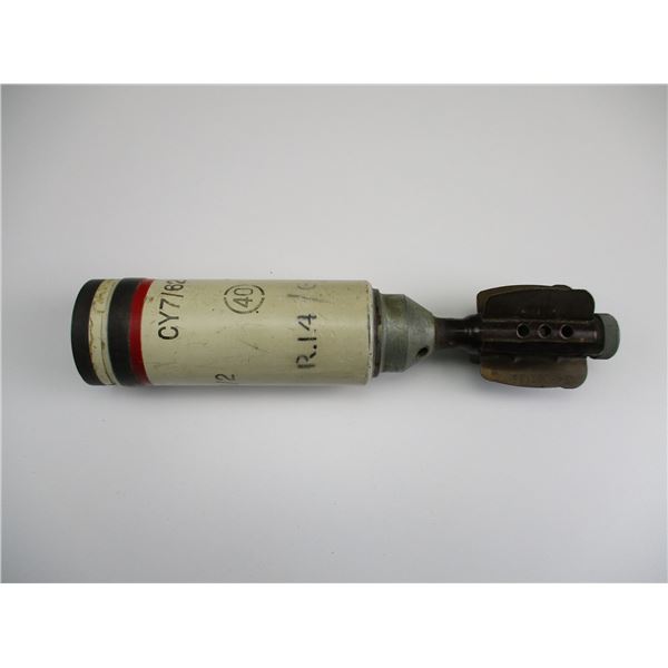 BRITISH INERT 2" MORTAR ROUND