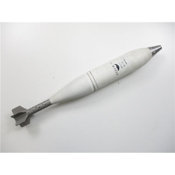 BRITISH INERT 81MM MORTAR ROUND