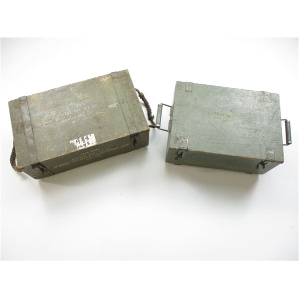 YUGOSLAVIAN/RUSSIAN AMMO CRATES