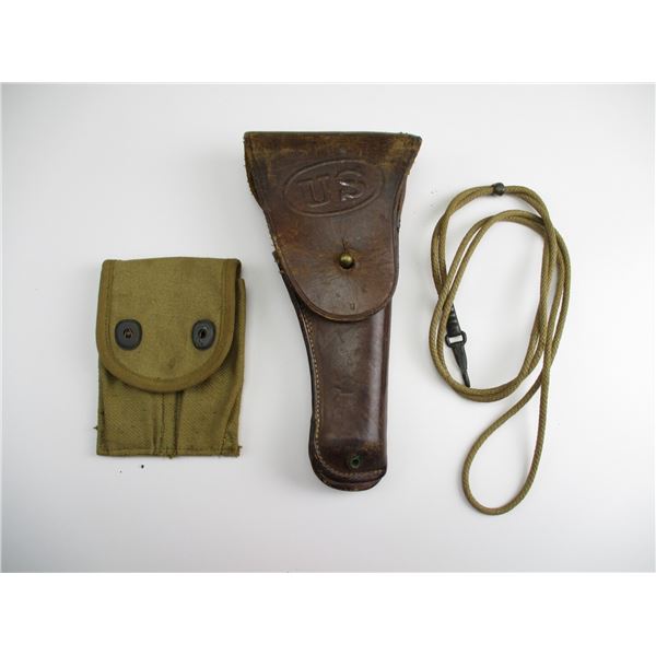 US WWI/WWII 1911 HOLSTER, POUCH ETC