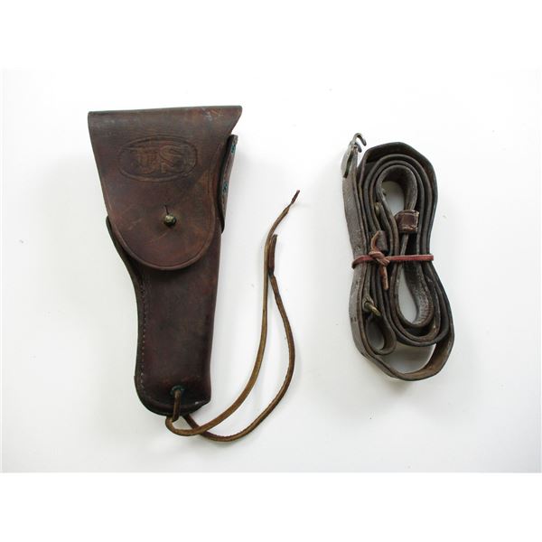 WWI/WWII HOLSTER+ SLING LOT