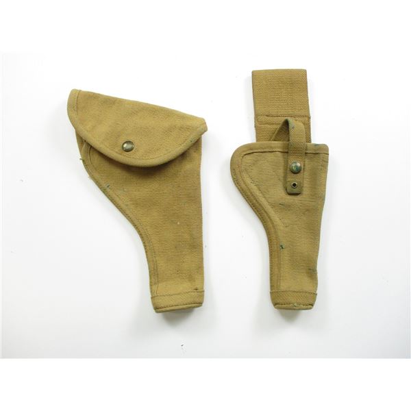 WWII CANADIAN P37 HOLSTERS