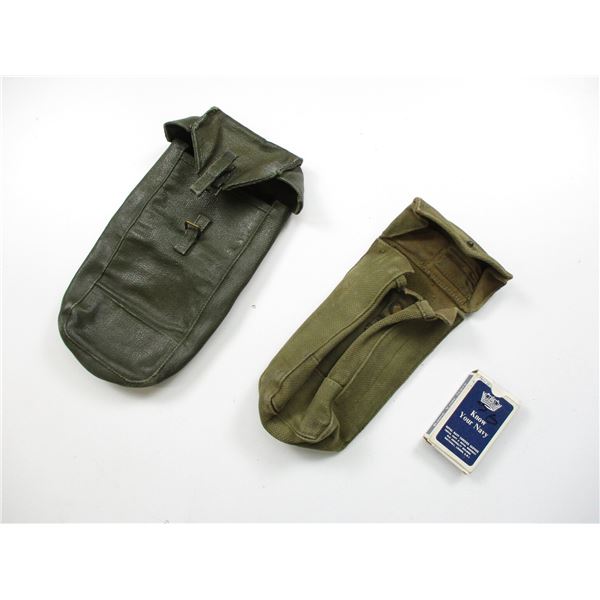 CANADIAN POUCH ETC LOT