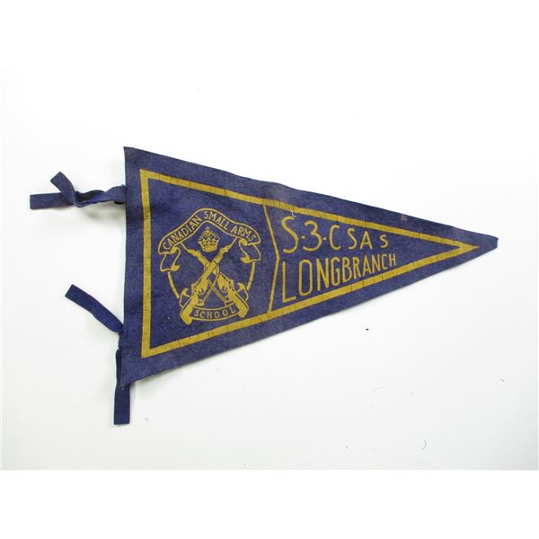 WWII CANADIAN LONG BRANCH PENNANT